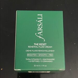 fARSÁLI The Reset Renewal Fluid Cream — Green Packaging